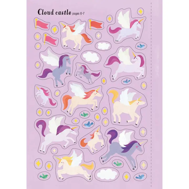 Usborne Little First Stickers Unicorns