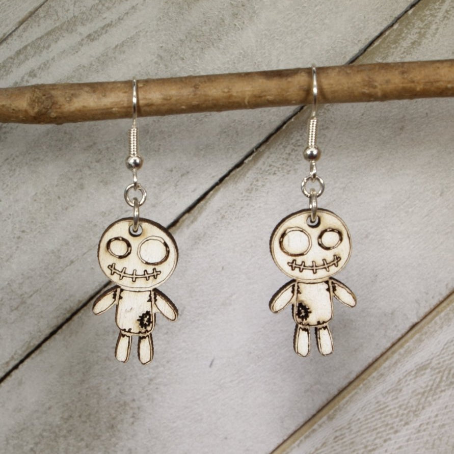 Unique Voodoo Doll Earrings for Mardi Gras Celebration - - Cate&