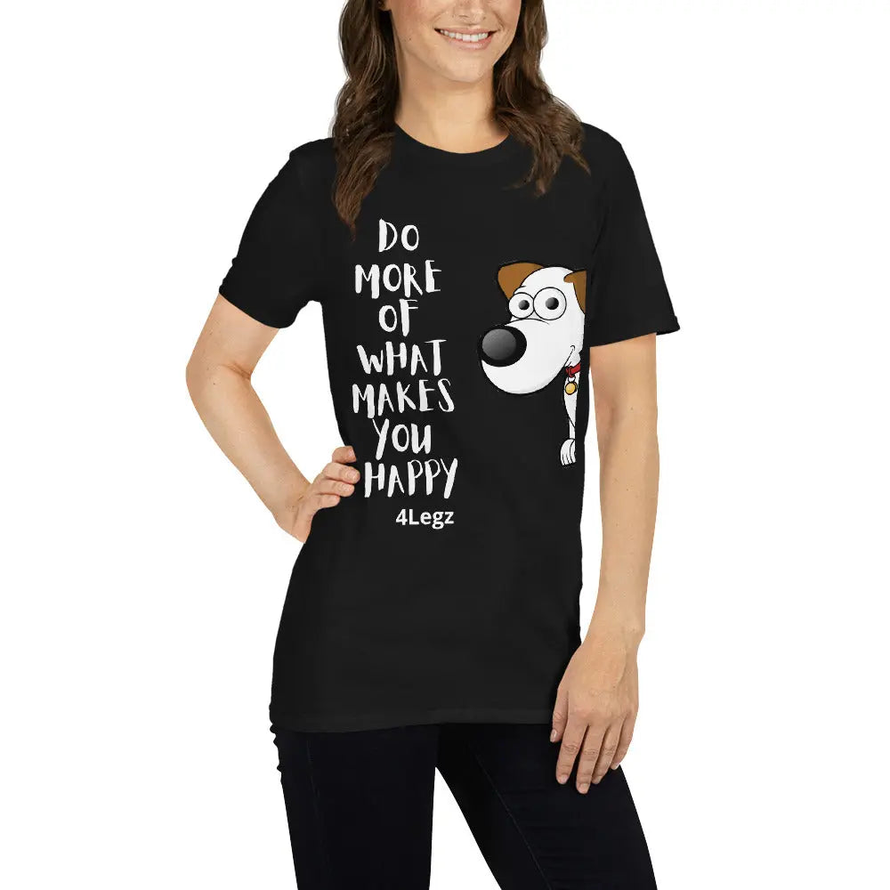 DO MORE Short-Sleeve Unisex T-Shirt | Motivational Do More T-Shirt - 4Legz