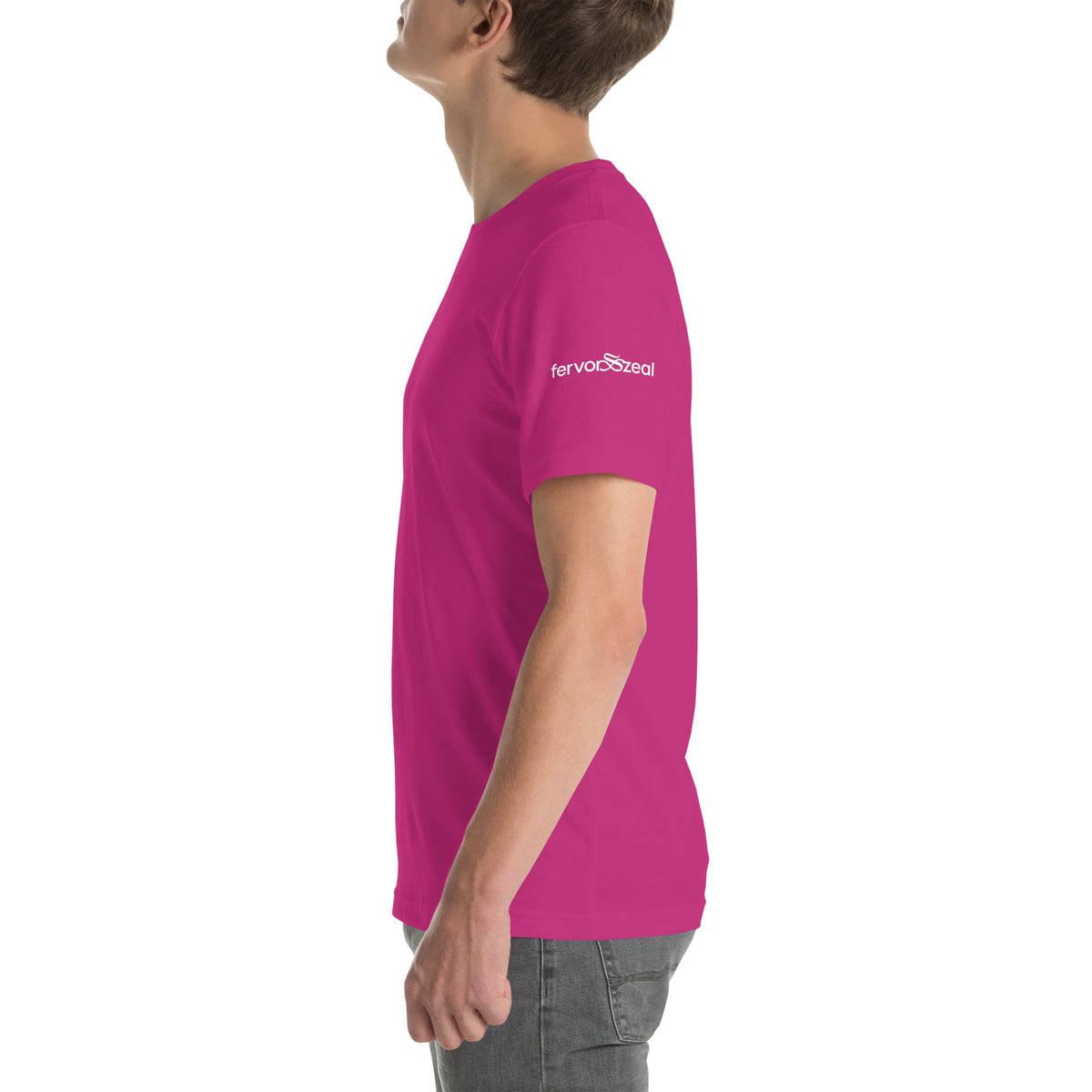 "Subtlety" Fervor & Zeal Arm Logo Unisex T-Shirt
