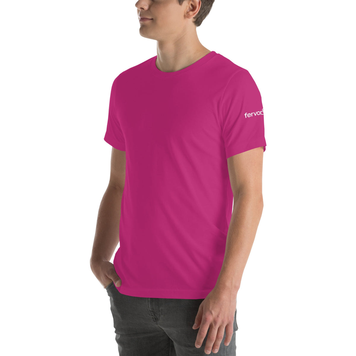 "Subtlety" Fervor & Zeal Arm Logo Unisex T-Shirt
