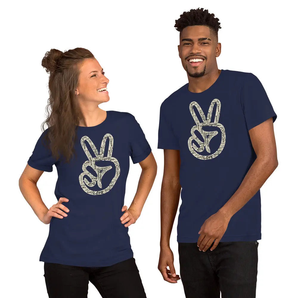 Peace Dog T-shirt for Unisex Comfort and Style - 4Legz