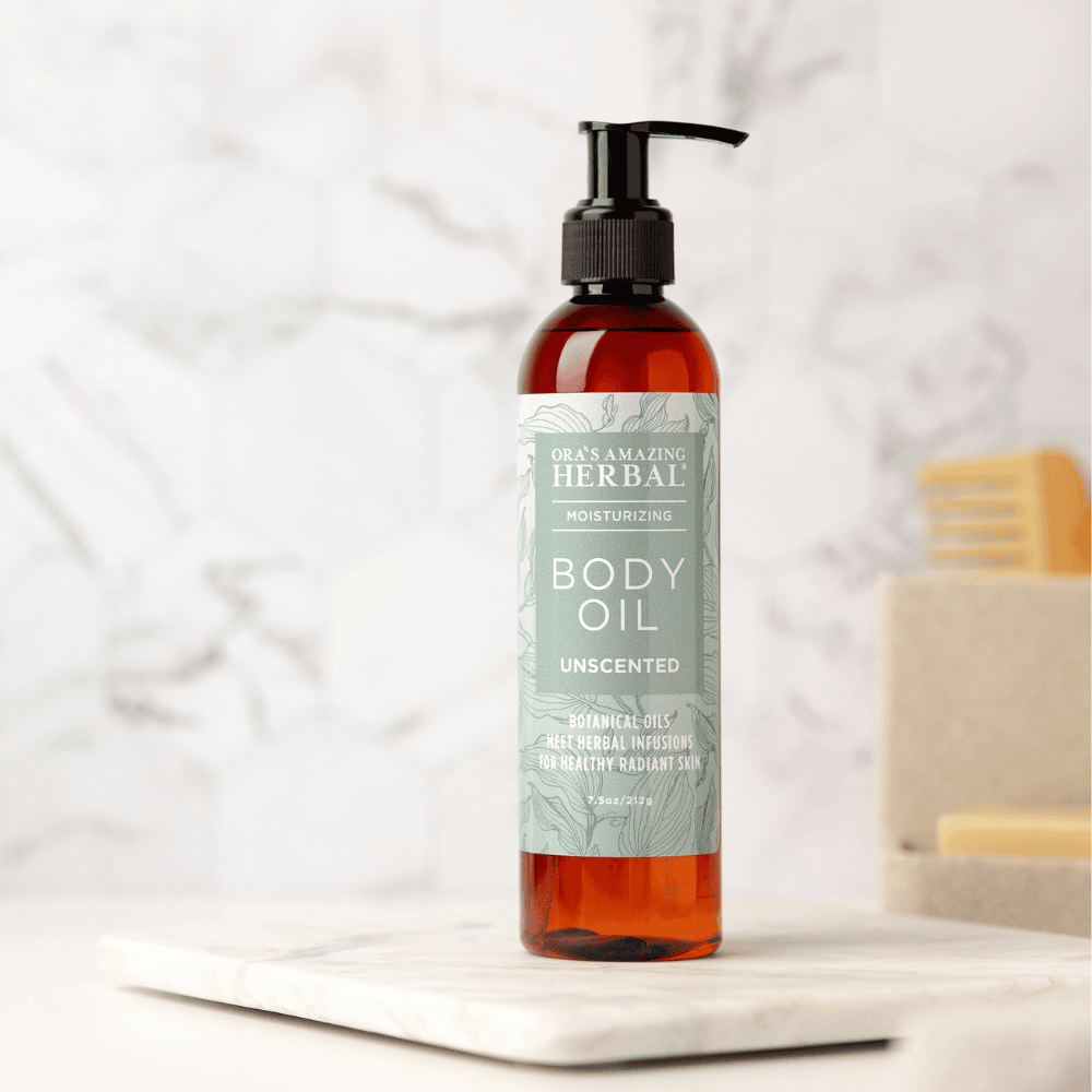 Unscented Body Oil 7.5oz Lifestyle Indoor