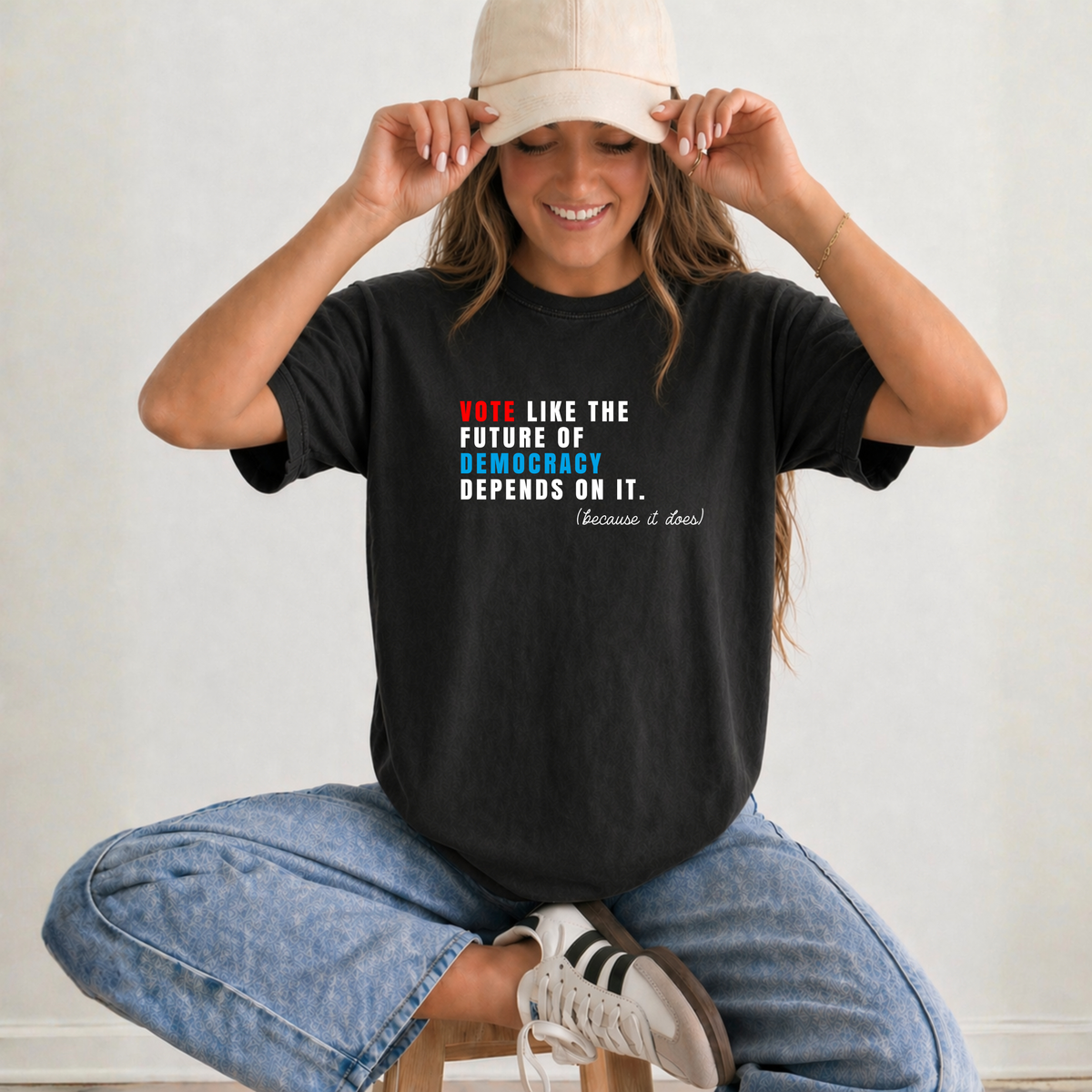Vote Like the Future of Democracy Depends on It T-Shirt