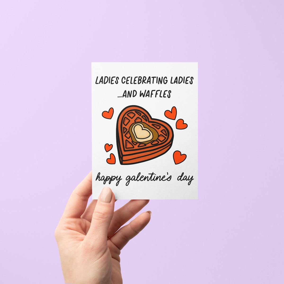 Waffle Galentine&