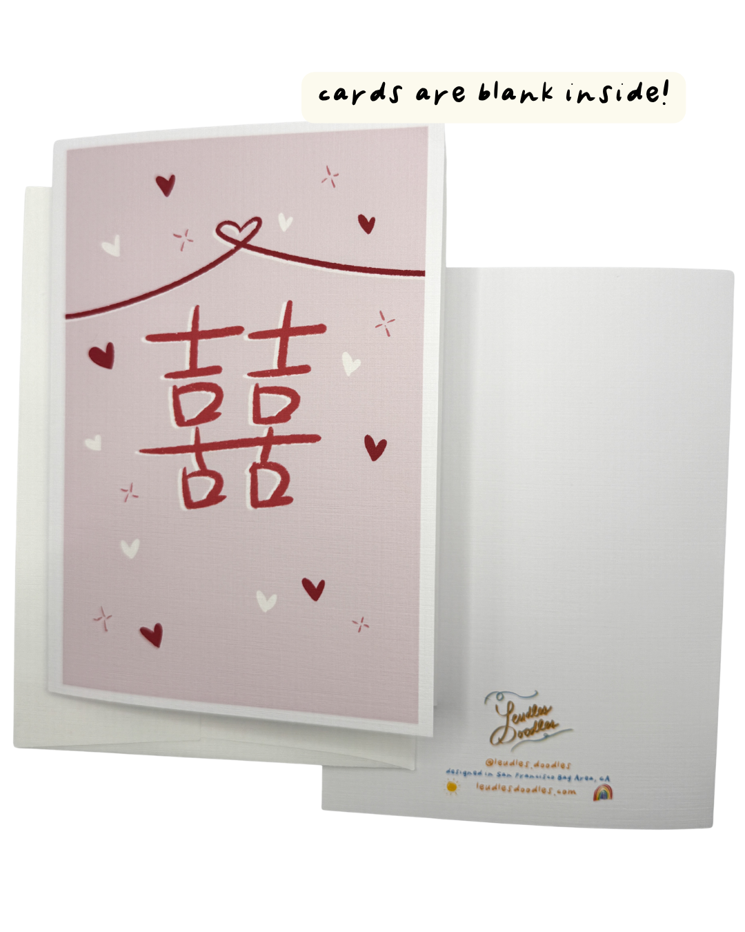囍 Chinese Wedding Card (5x7")