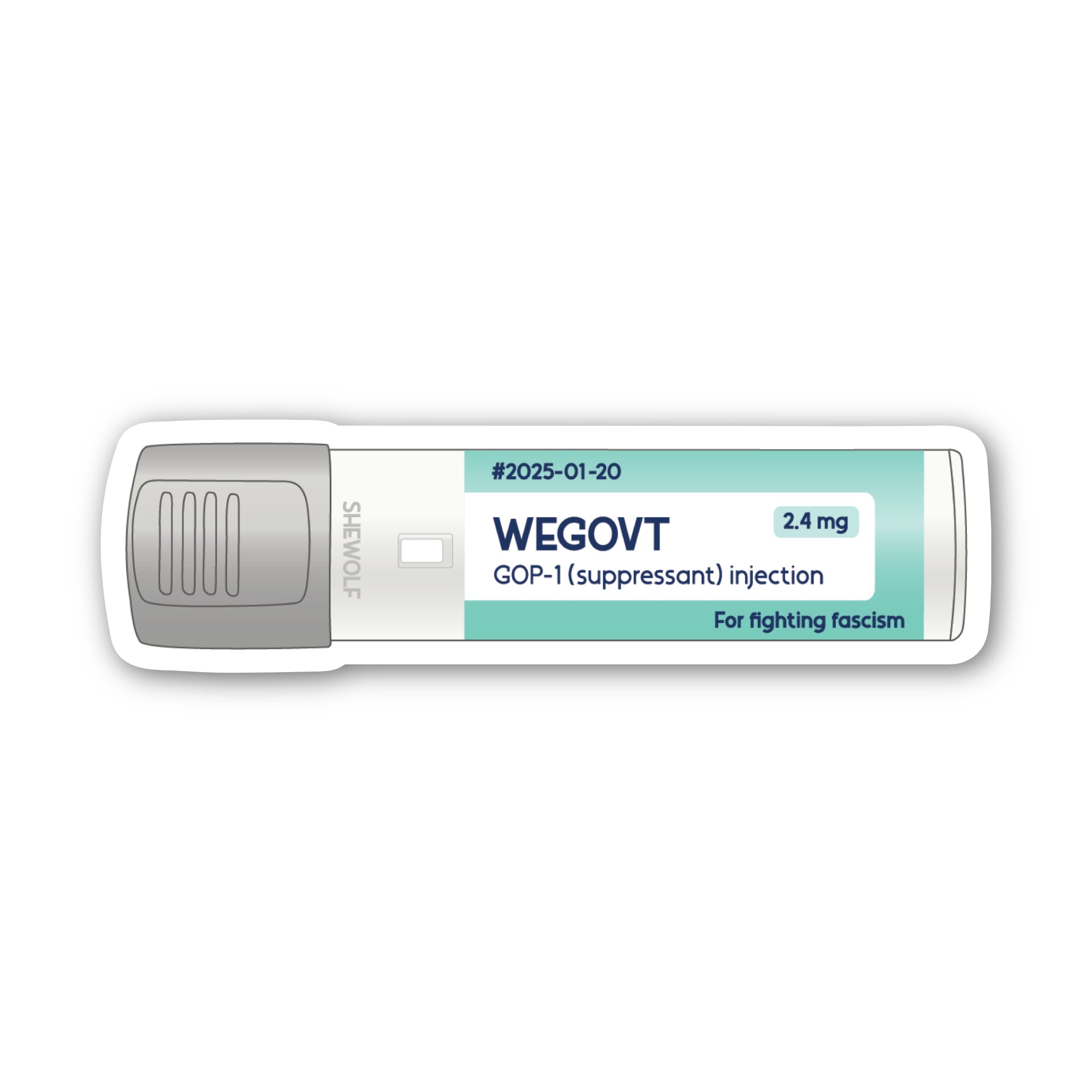 WEGOVT Anti-GOP Sticker