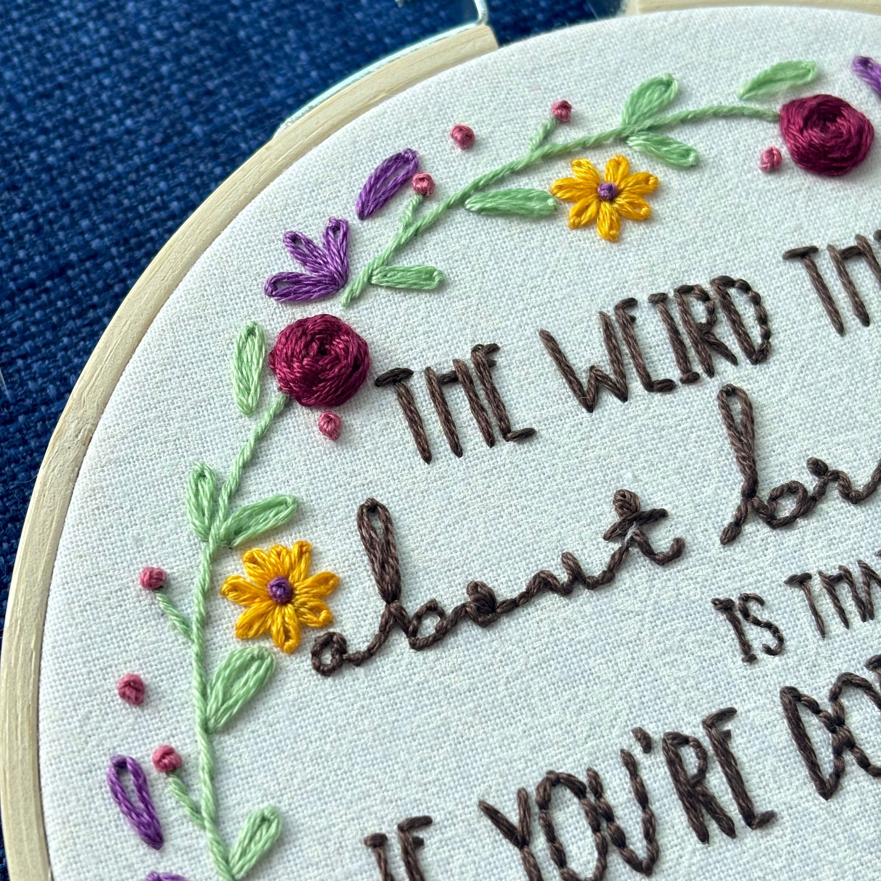"The weird thing about bravery is that if you&