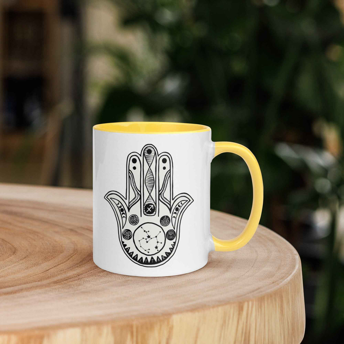 Sagittarius Zodiac sign Mug with Color Inside