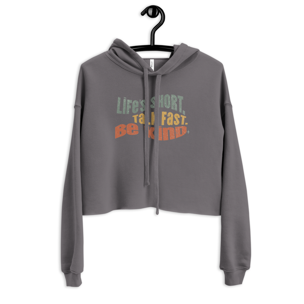 Cropped Hoodie - "Lifes&