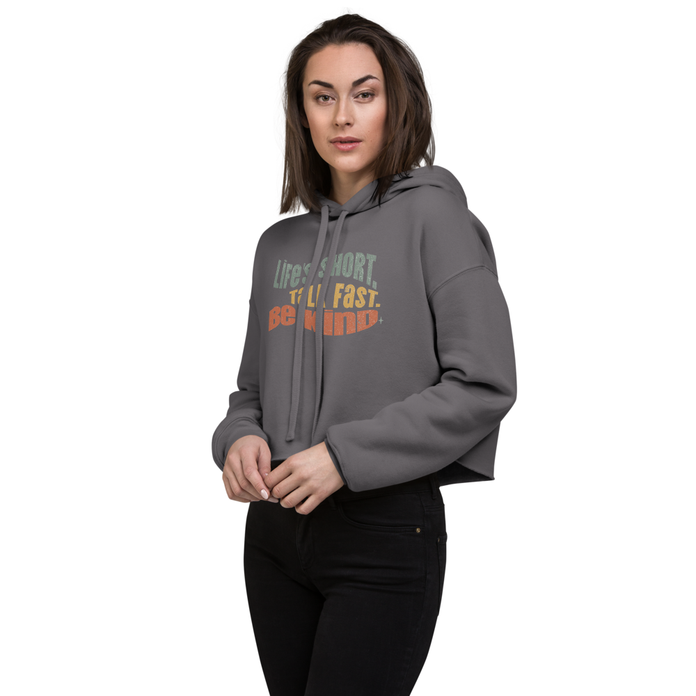 Cropped Hoodie - "Lifes&