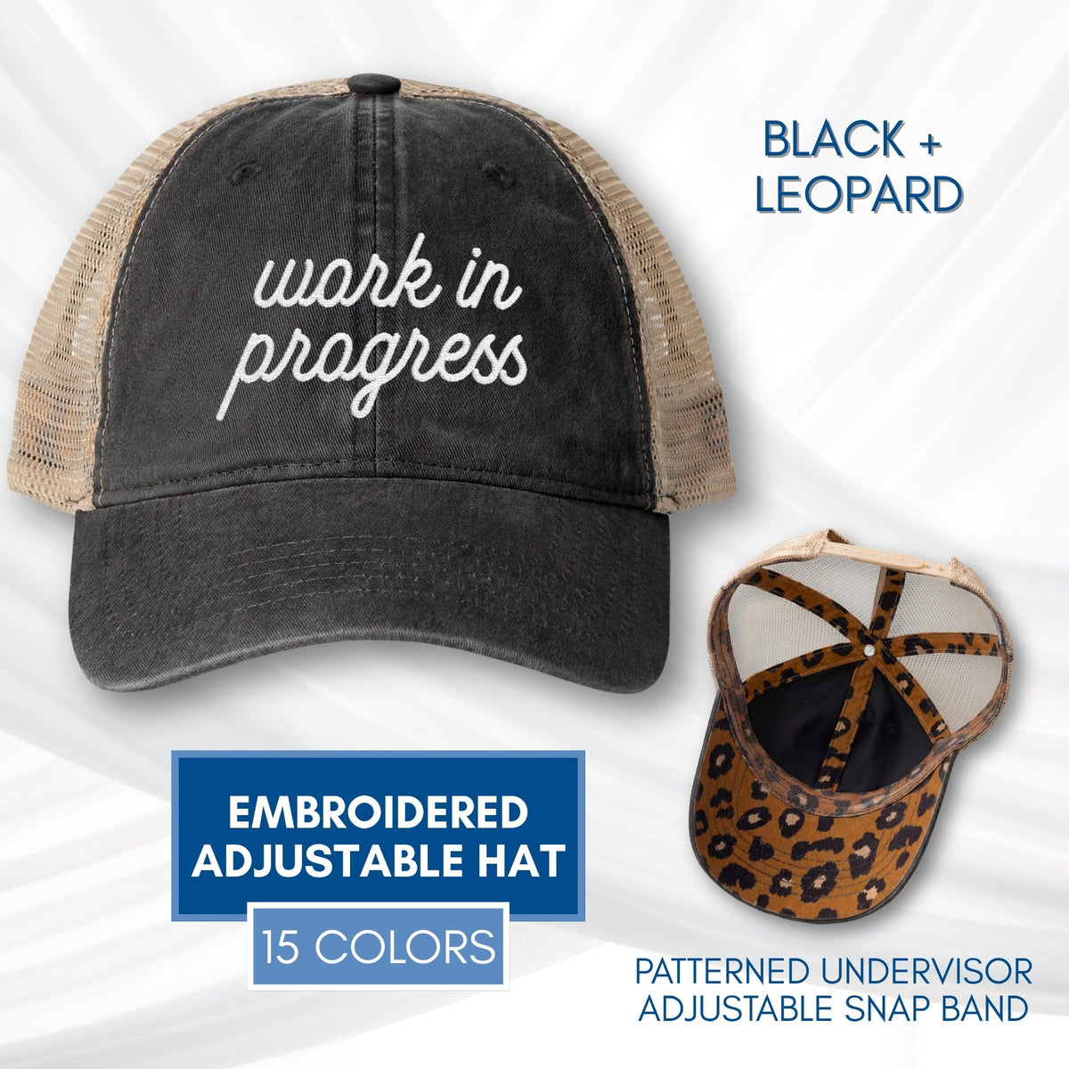 work-in-progress-mesh-back-womens-hat-embroidered-baseball-cap-mental-health-gift-growth-mindset