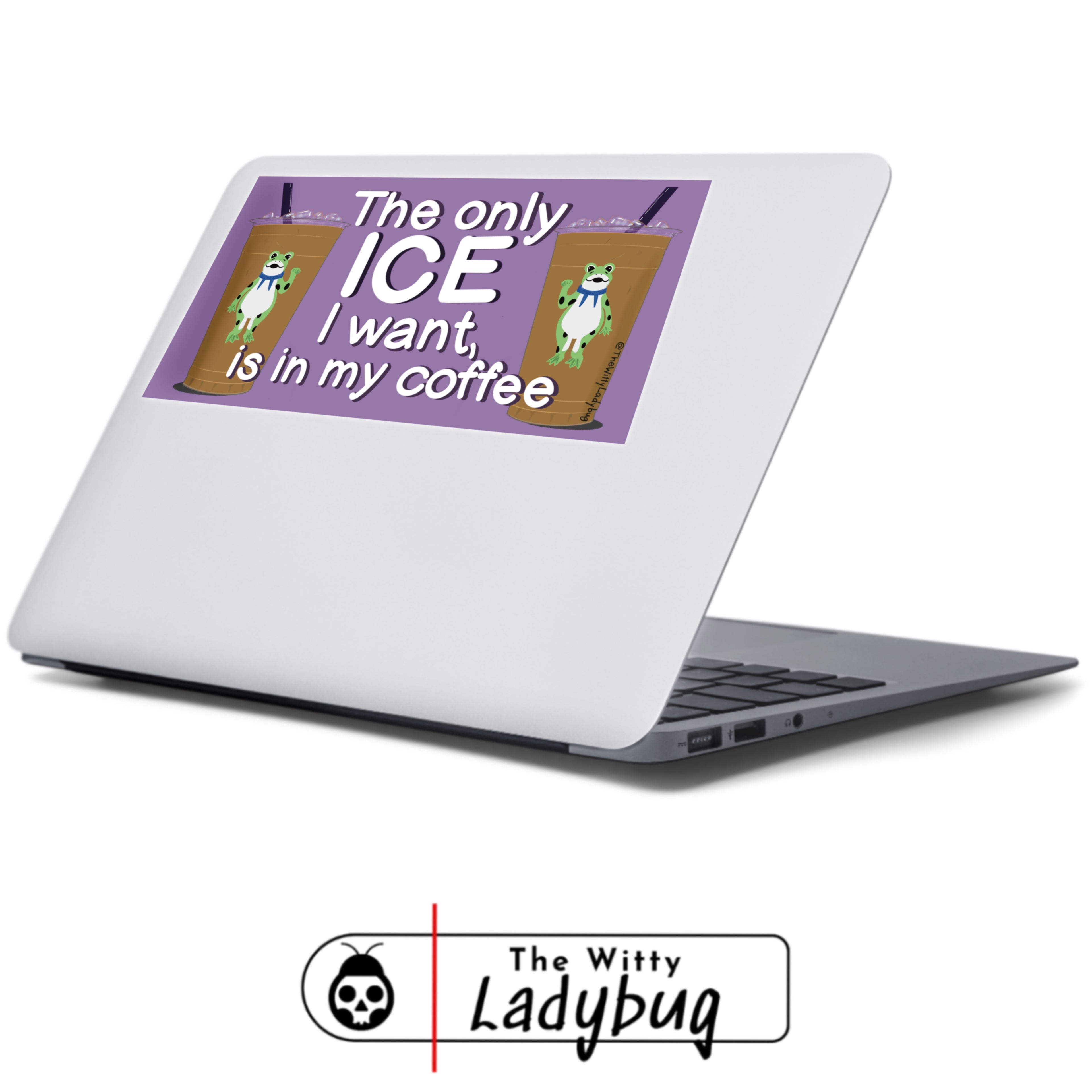 ICE Coffee Bumper Sticker