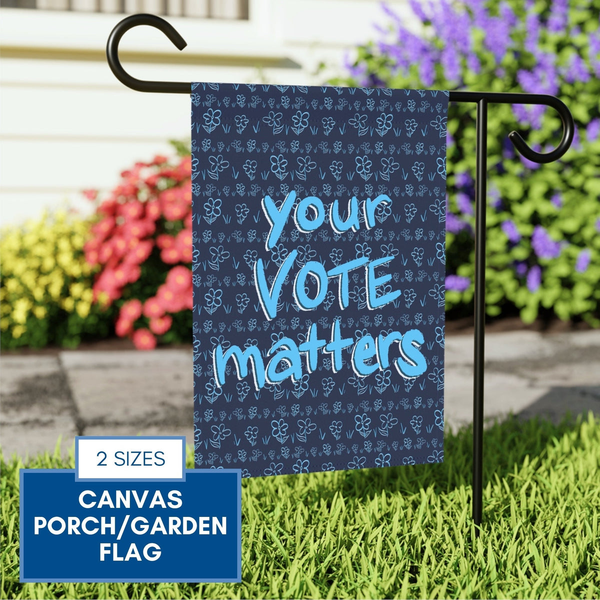 your-vote-matters-garden-flag-voter-engagement-porch-flag-democratic-activist-outdoor-decor