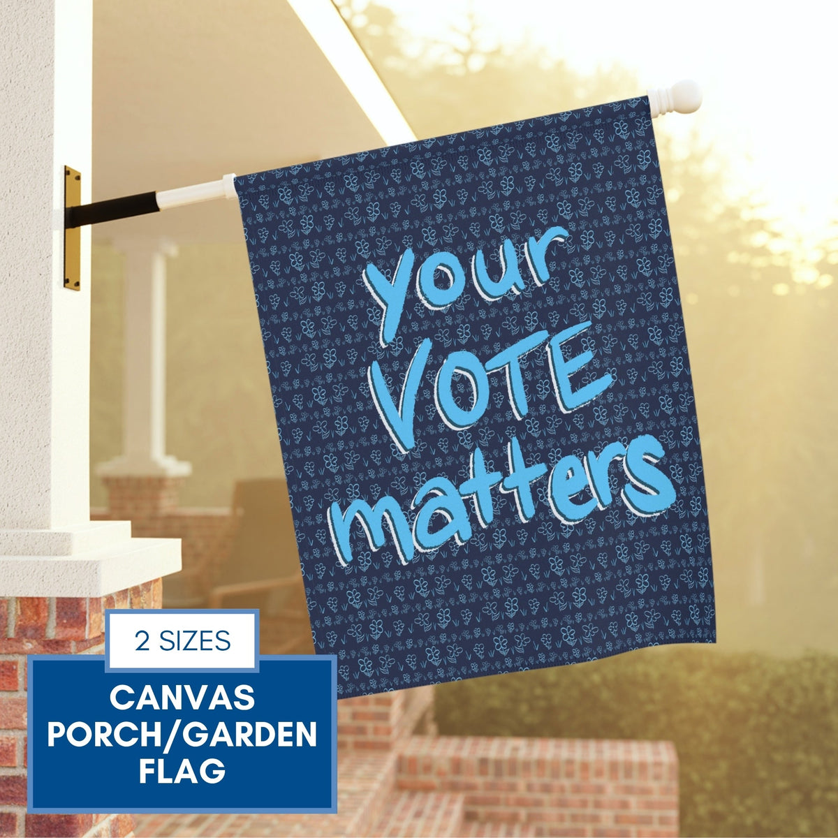 your-vote-matters-garden-flag-voter-engagement-porch-flag-democratic-activist-outdoor-decor