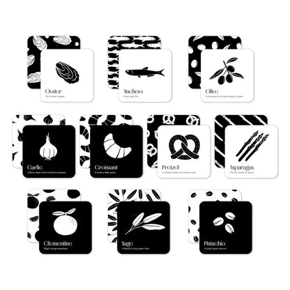Gourmet for Baby High Contrast Art Cards