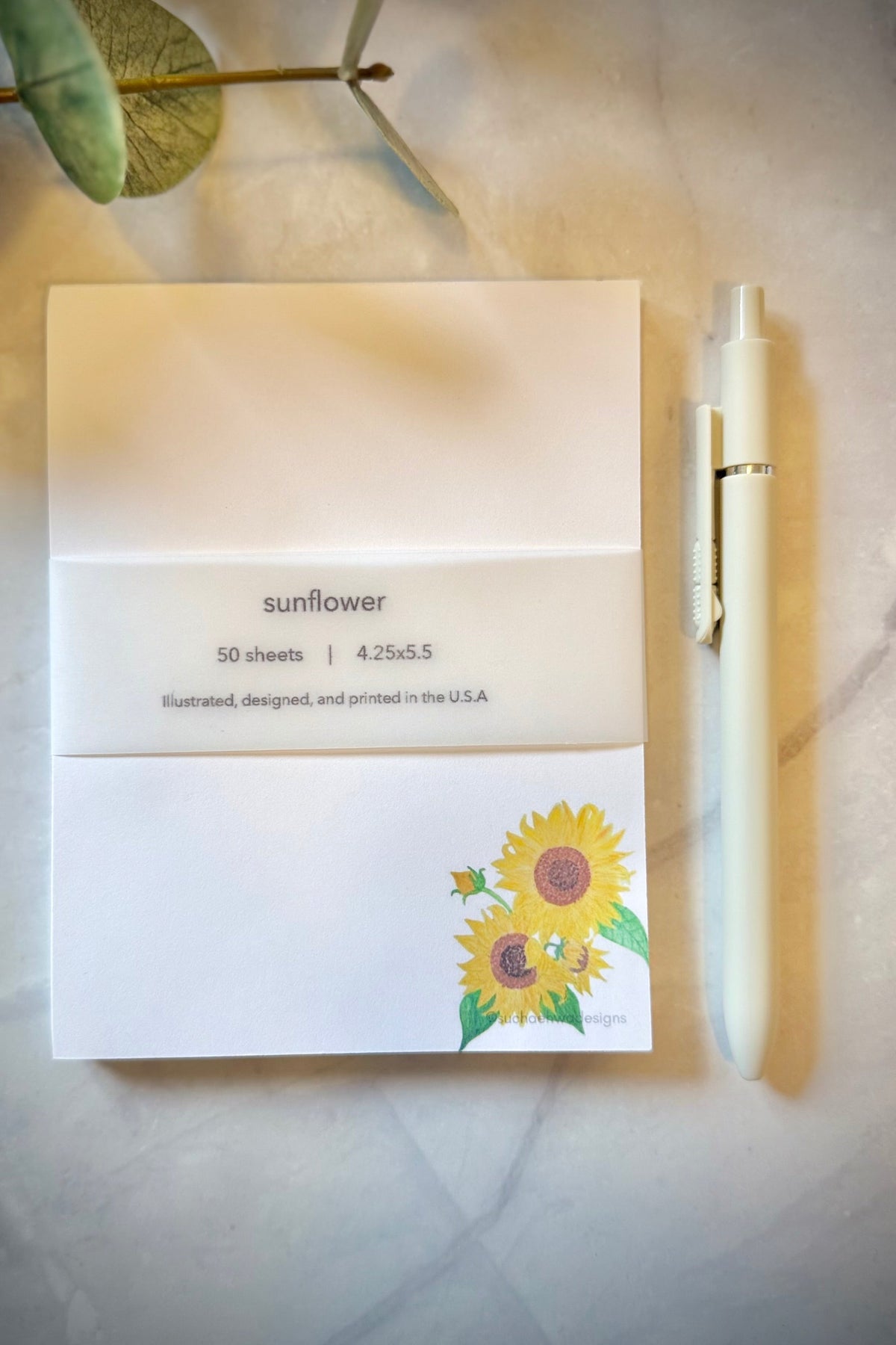 4.25x5.5 Notepad