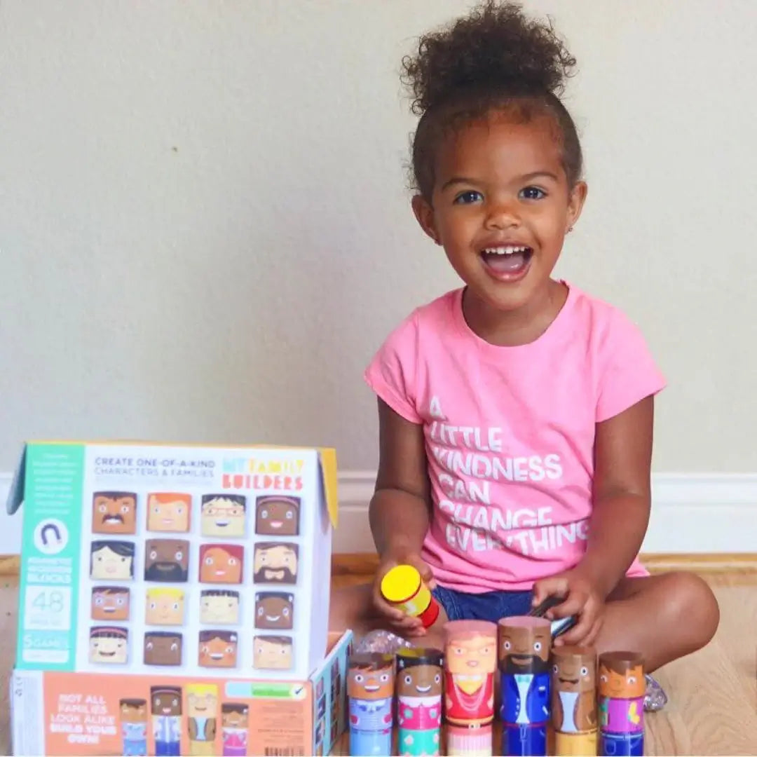 Diverse Friends Magnetic Building Doll Set - back in stock!