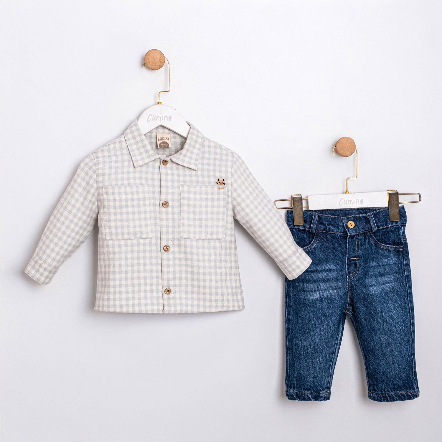 The August Two-Piece Denim Set