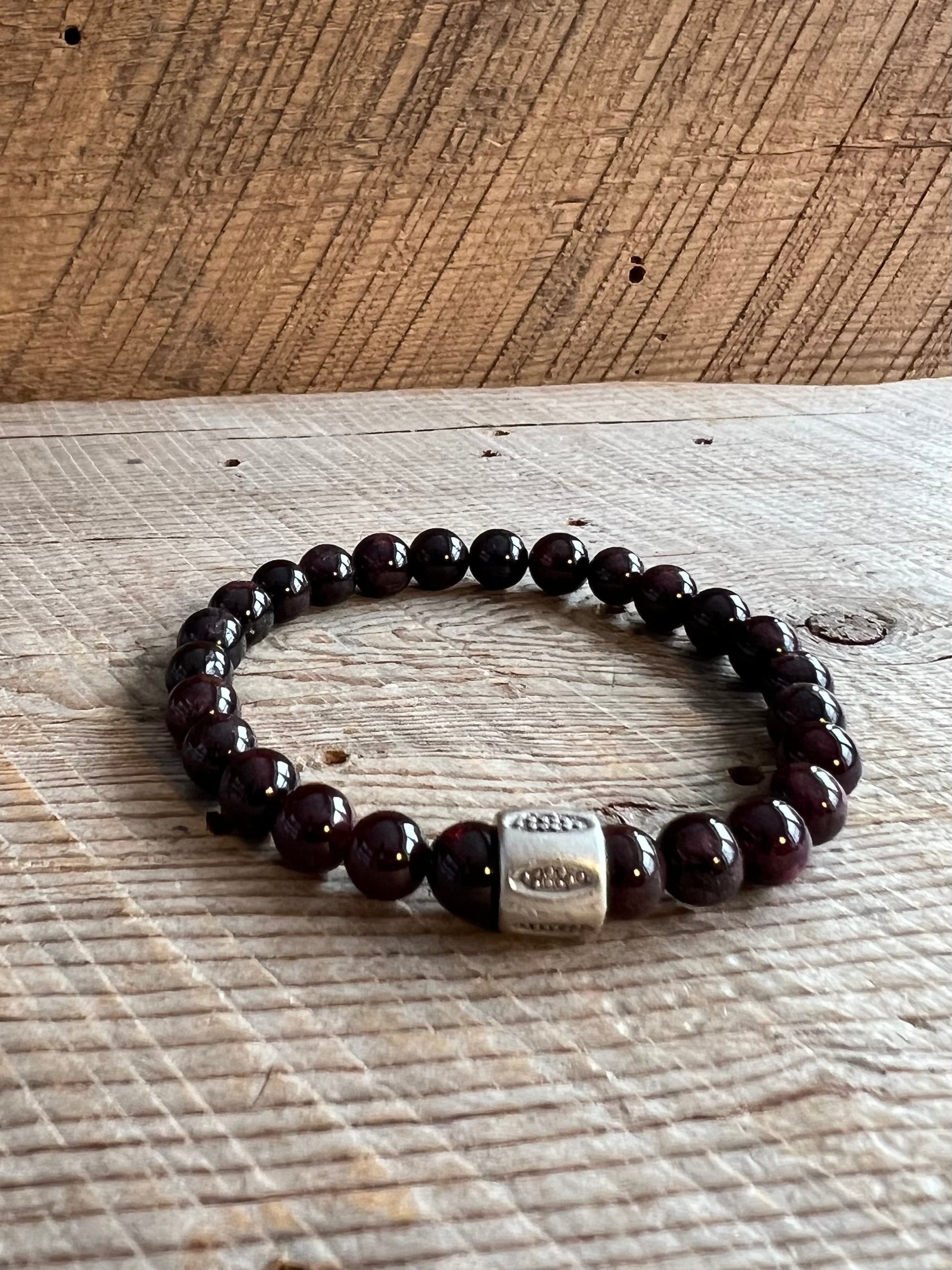 SariBlue® Garnet Bracelet
