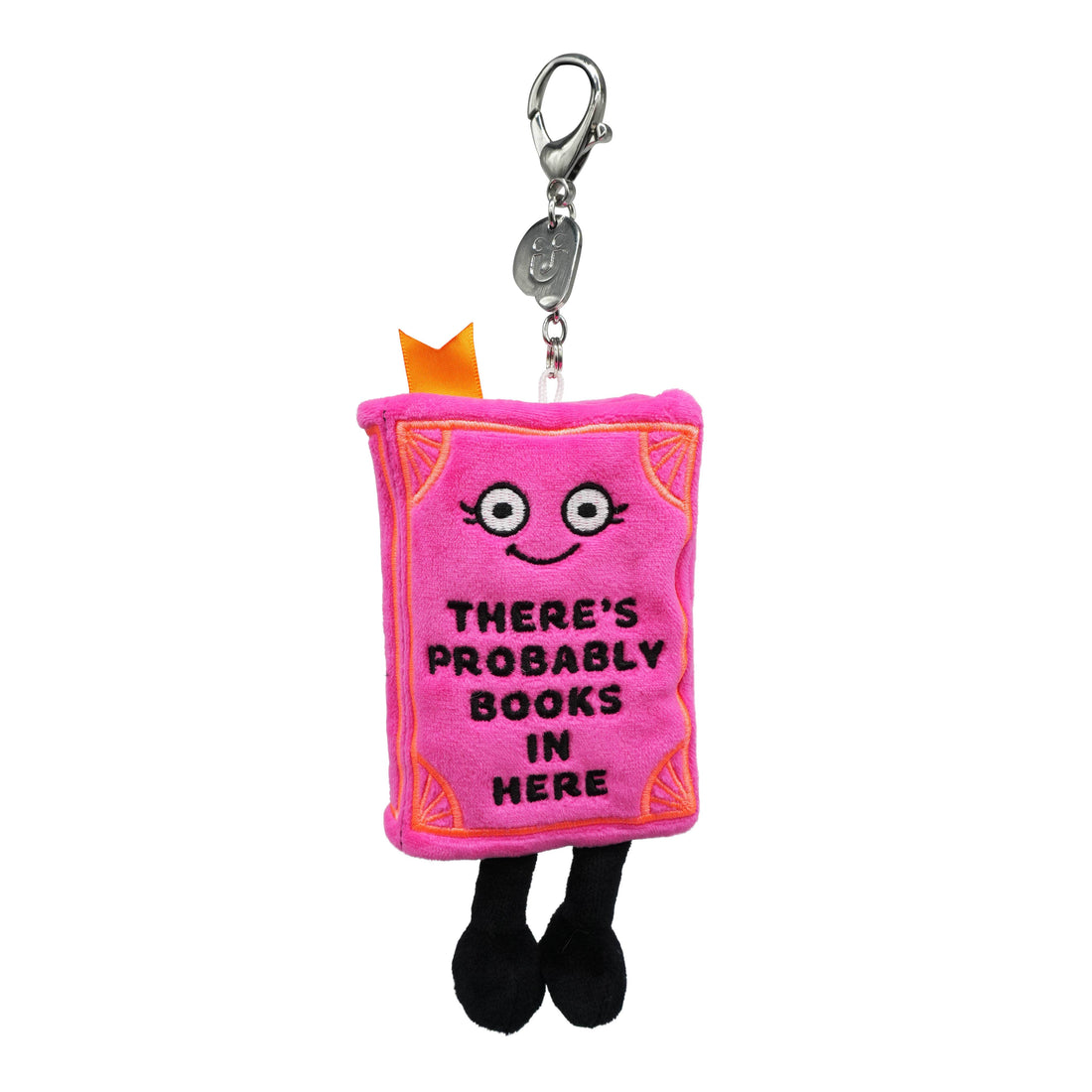 There’s Probably Books In Here – Book Plush Bag Charm