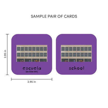 Minilingo Spanish/English Bilingual Flashcards