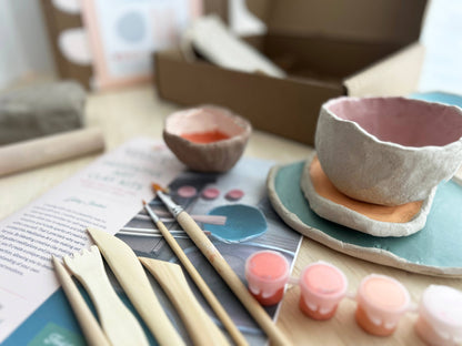 Breathe People - Meditative Art Clay Kit + Self-Care Meditations and Projects
