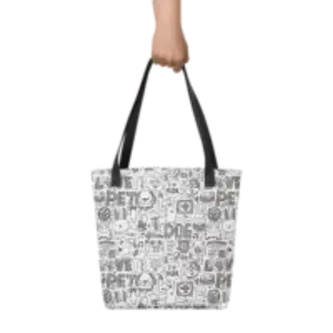 Pet All Over Tote Bag - Stylish and Versatile Pet Tote Bag for Every Adventure - 4Legz
