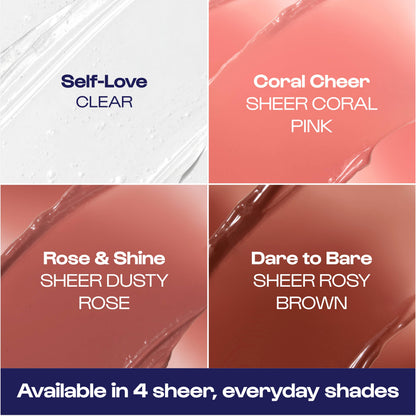 Alleyoop Makeup - Sheer Coral Cheer Lip Goals Glossy Lip Balm/ Gifts / SPA