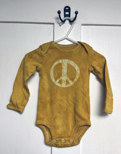 Peace Sign Baby Bodysuit, Peace Baby Bodysuit, Peace Sign Baby Gift