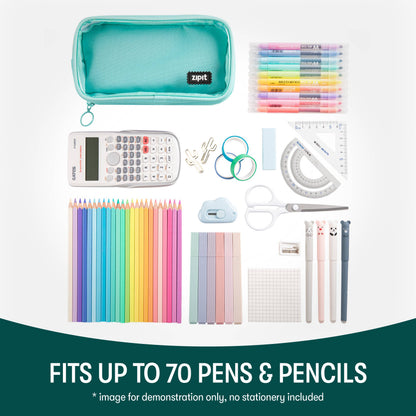 ZIPIT Half &amp; Half Pencil Case, Aesthetic Pouch