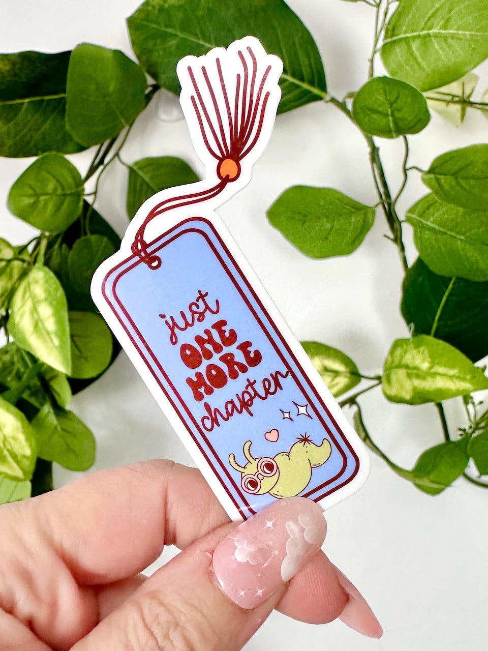 Sticker with &