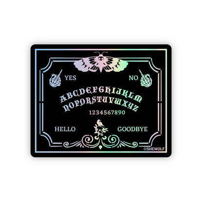 Ouija Holographic Sticker