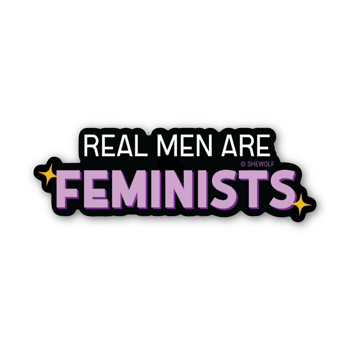 Sticker with &