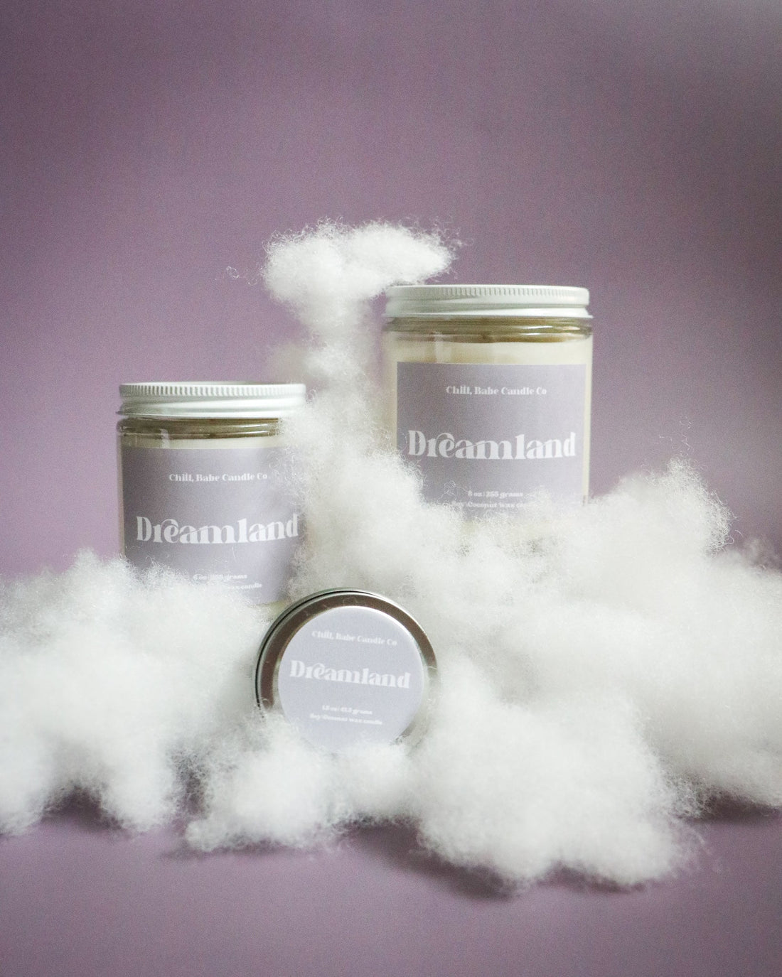 Dreamland Candle | White Sage + Lavender 