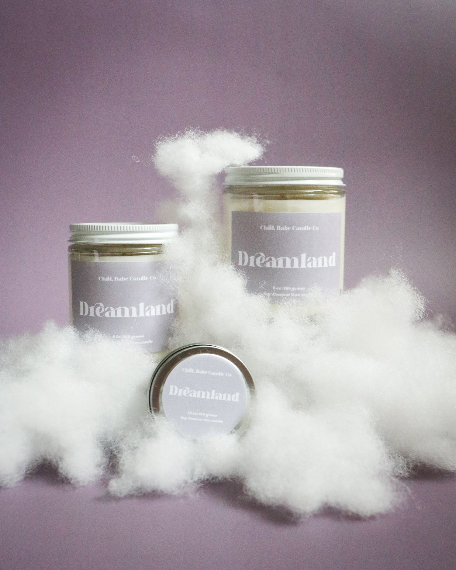 Dreamland Candle | White Sage + Lavender 