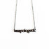 Unapologetic Cutout Necklace - Metal Marvels - Bold mantras for bold women.