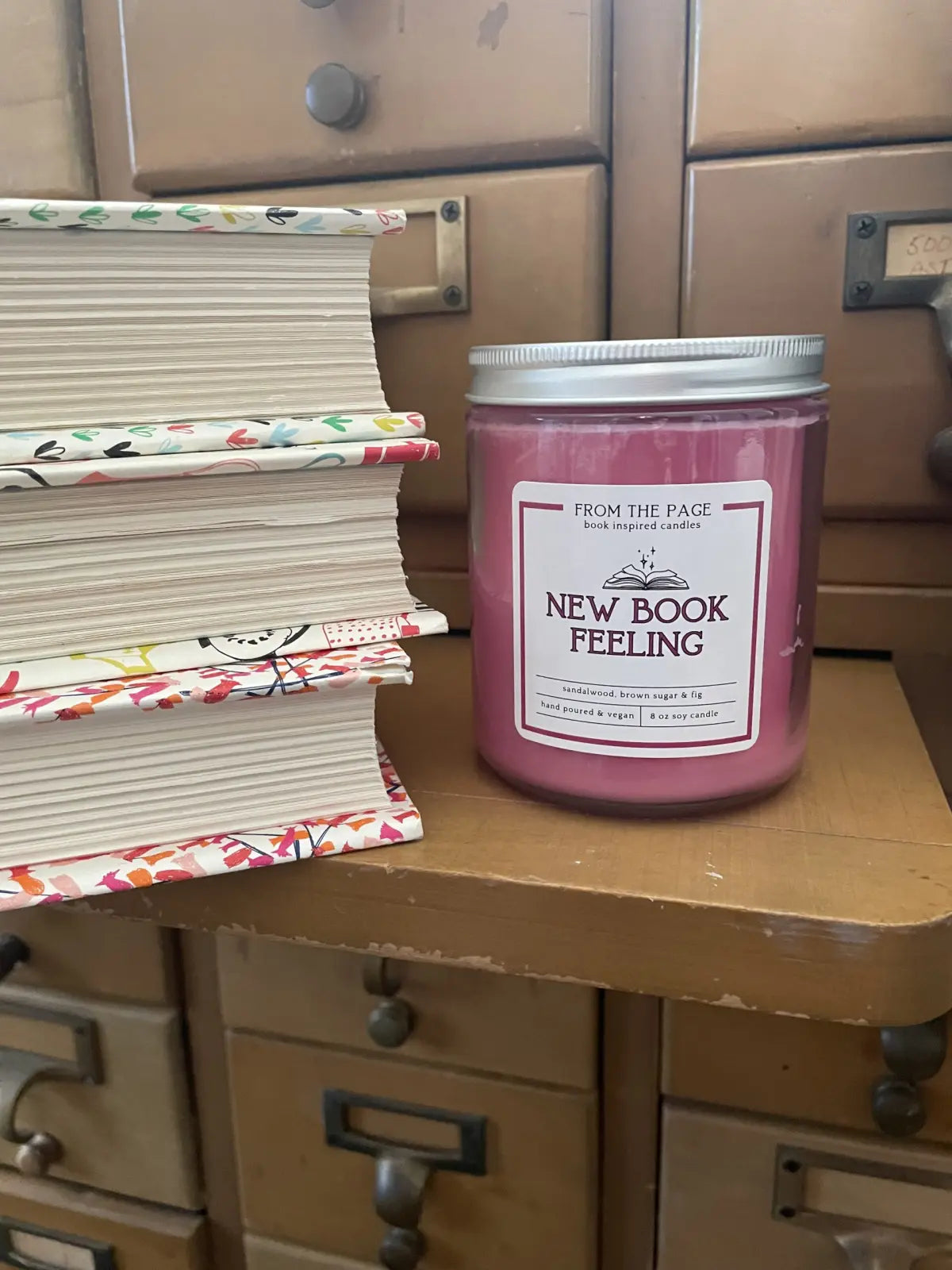 New Book Feeling | 8 oz Bookish Candle