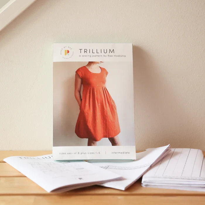 Made By Rae Trillium Dress Pattern (Paper)