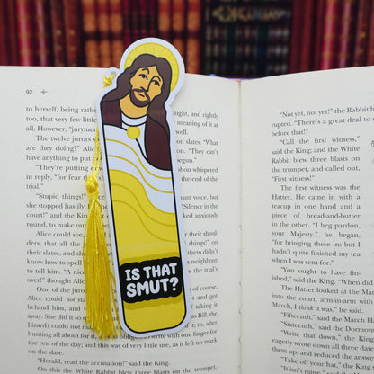 Is That Smut? Funny Bookish Tassel Bookmark