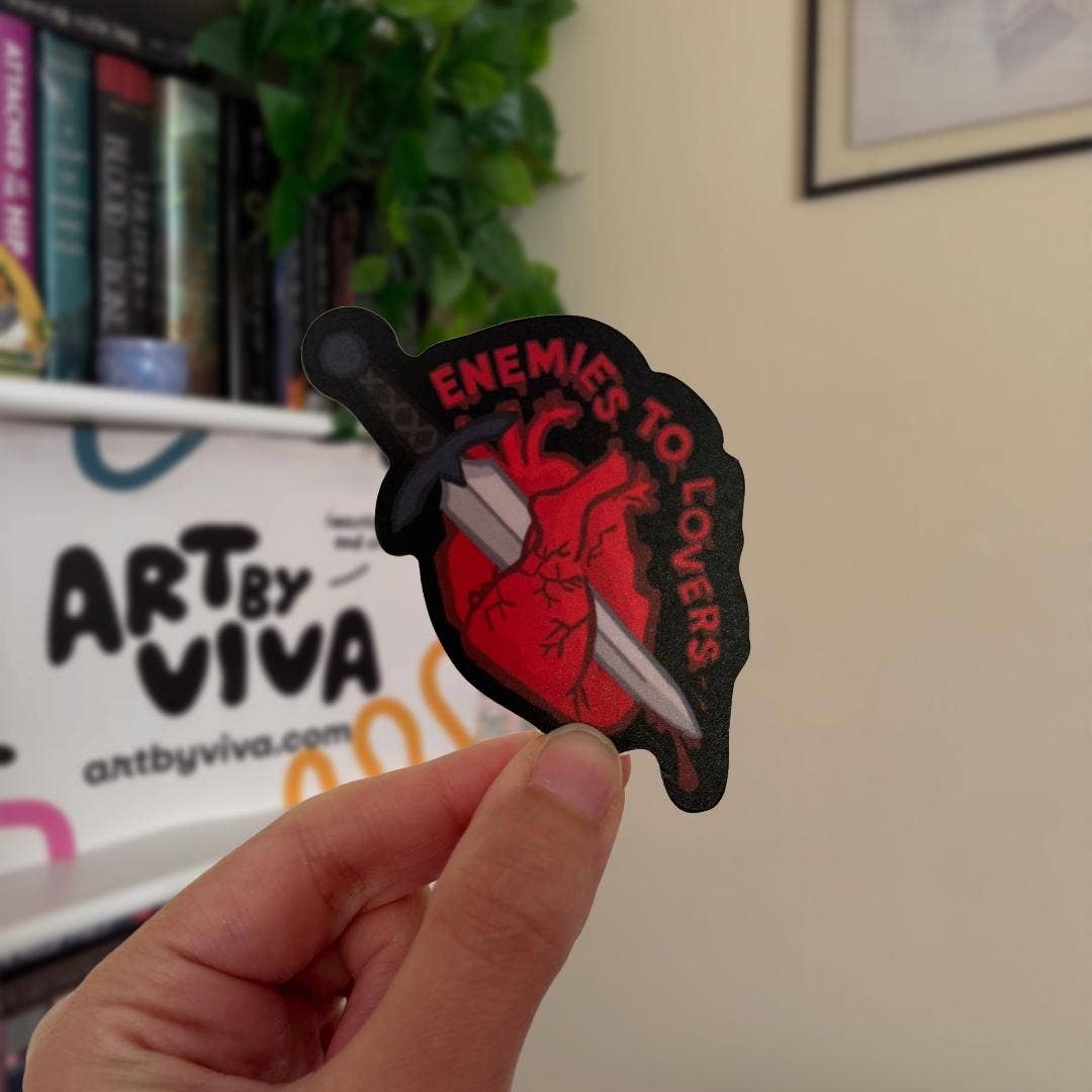 Enemies to Lovers Sticker | Romance Trope Sticker