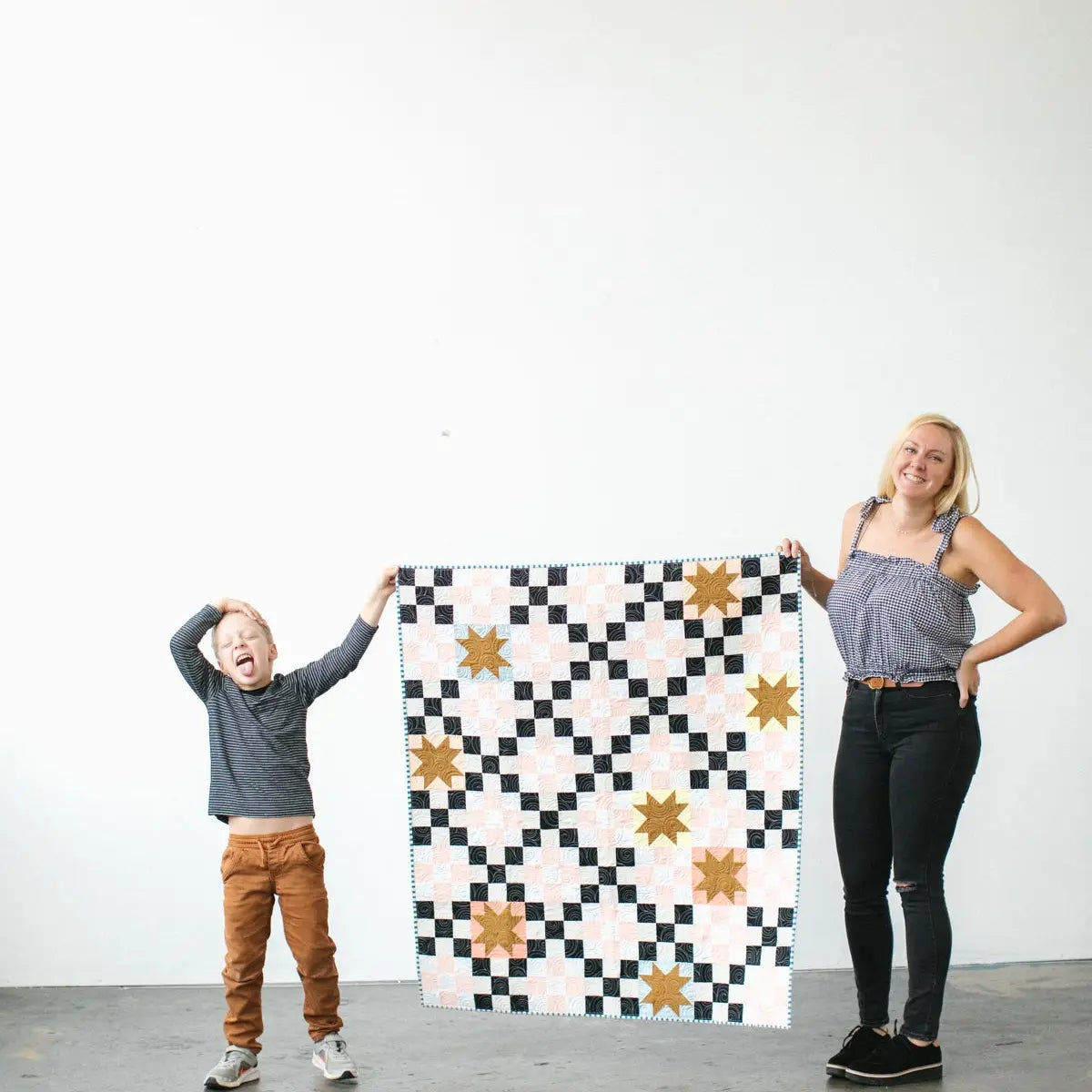 Campfire Glow Quilt Pattern - Printed