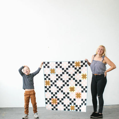Campfire Glow Quilt Pattern - Printed