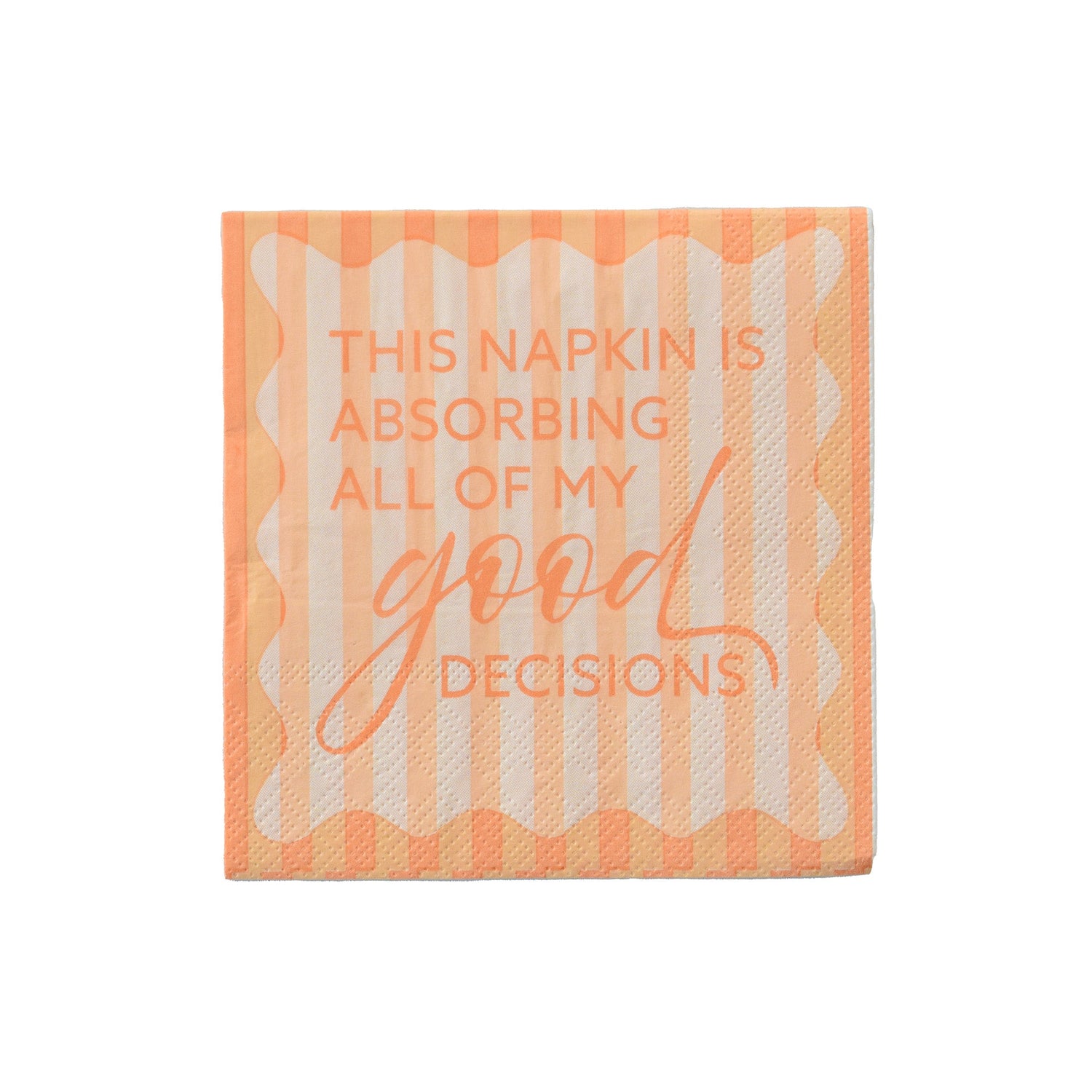 This Napkin is Absorbing All of My Good Decisions Cocktail Napkins, Jollity &amp; Co