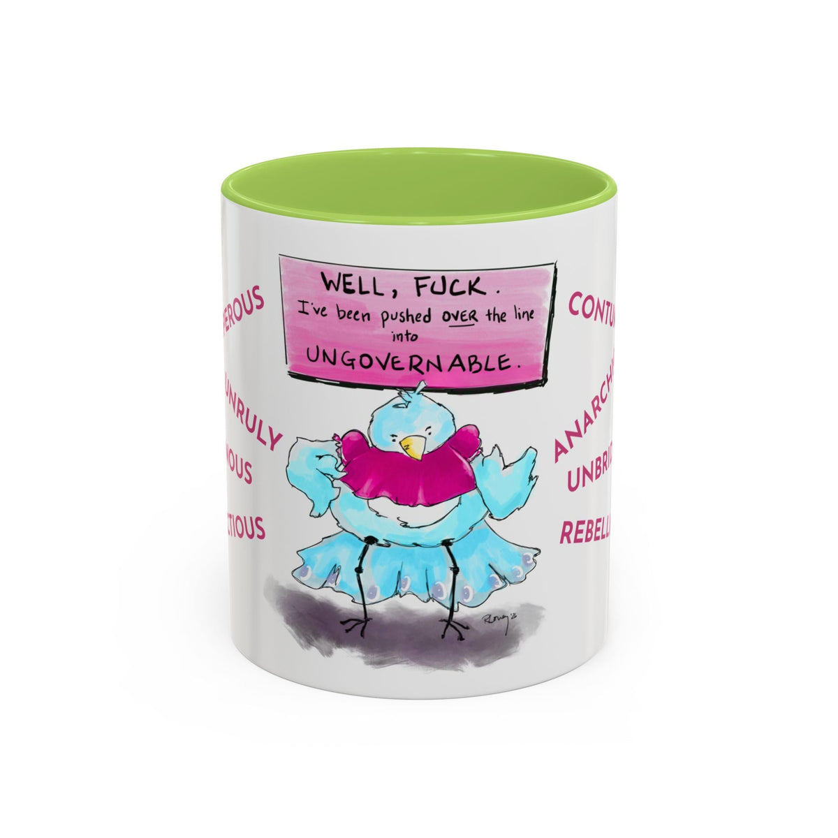 Contumacious Bird Coffee Mug — UNGOVERNABLE