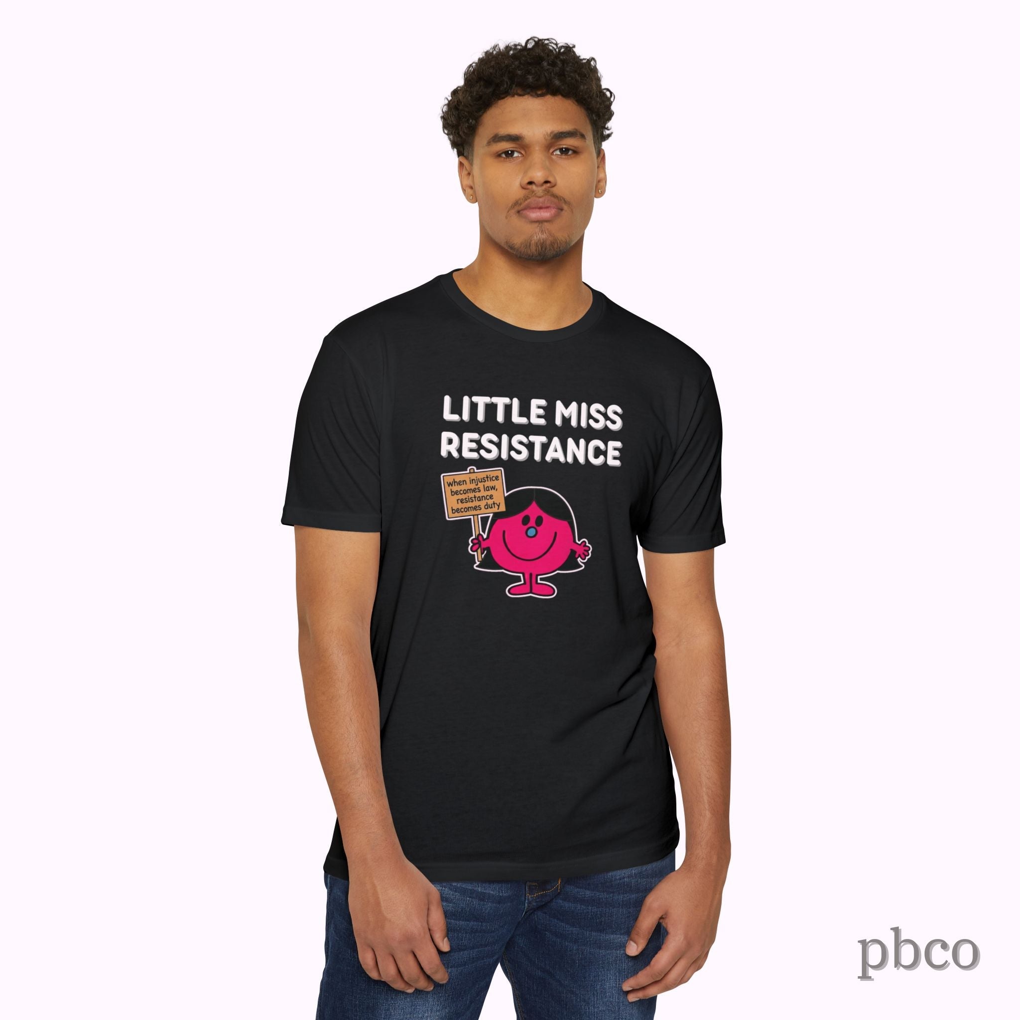 Little Miss Resistance T-Shirt — Feminist Protest Graphic Tee