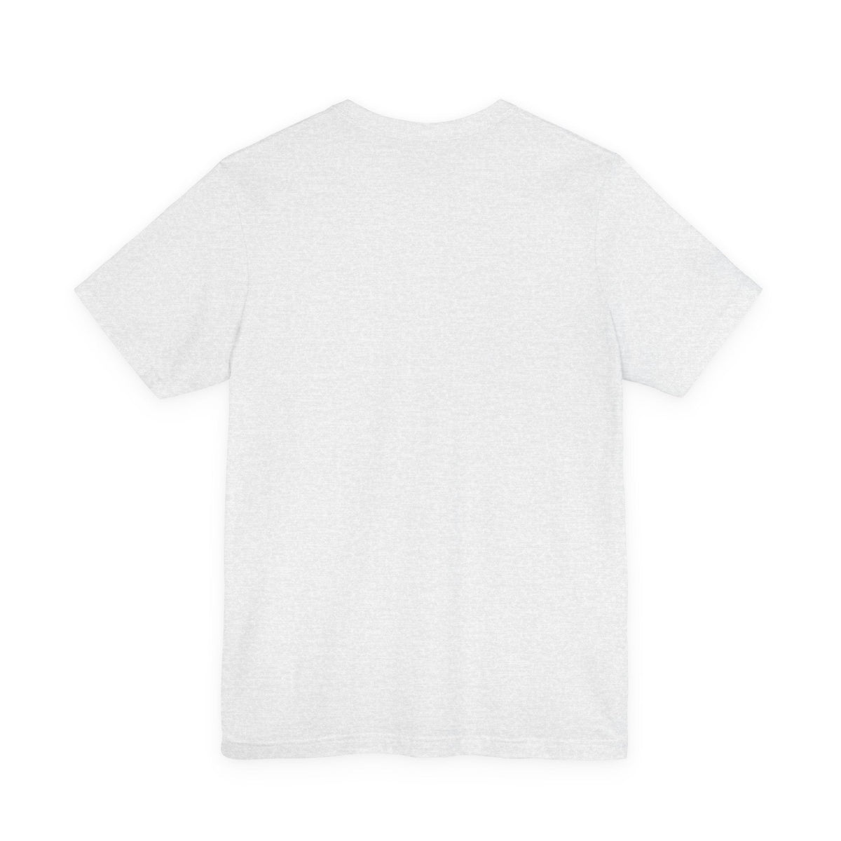 White t-shirt on a white background