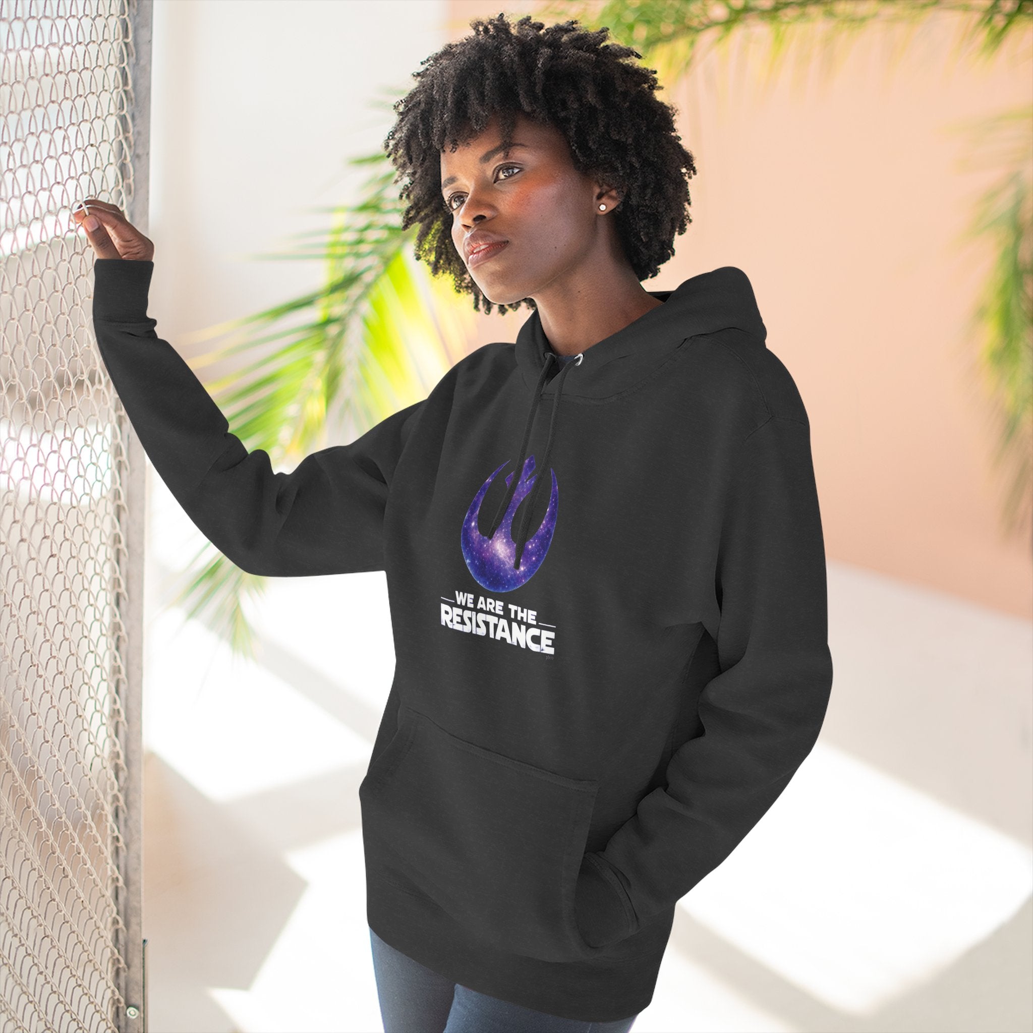 We Are The Resistance Fleece Hoodie