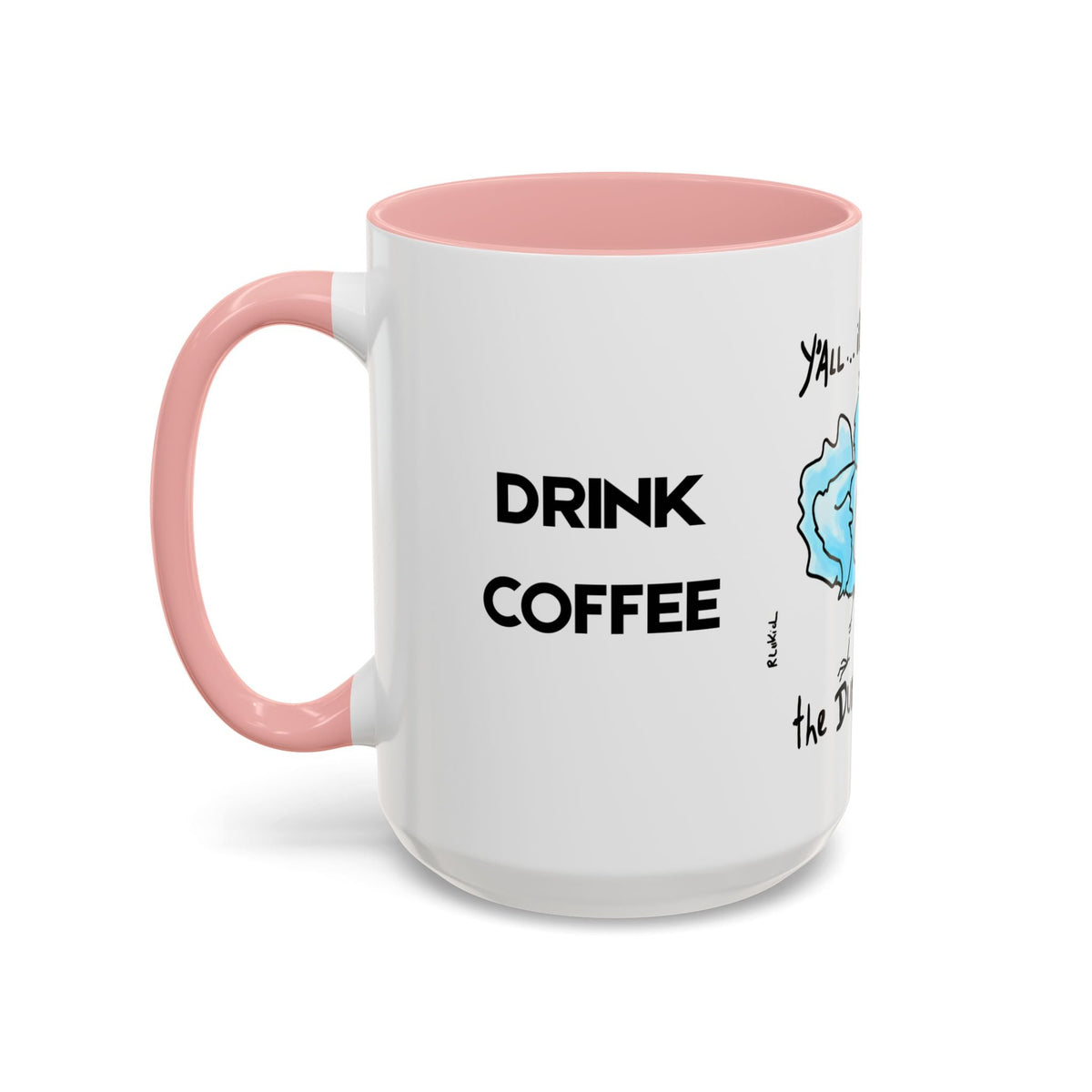 End Dumbfuckery Blue Bird mug | Accent Coffee Mug