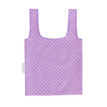 Check It! Purple Posse Nylon Tote